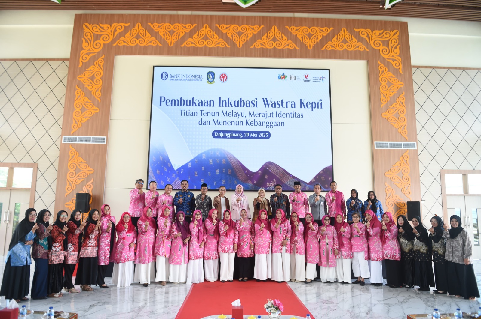 Pembukaan Inkubasi Wastra Kepri: Titan Tenun Melayu, Merajut dan Menenun Kebanggaan